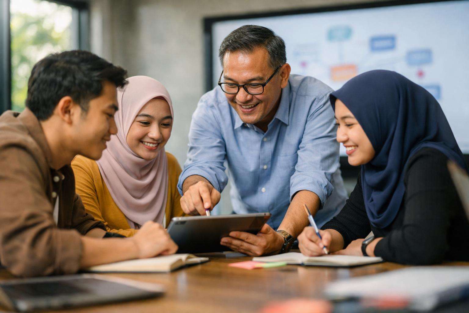 Memperkukuh Pembelajaran Peribadi dengan AI dalam Pendidikan Digital Malaysia